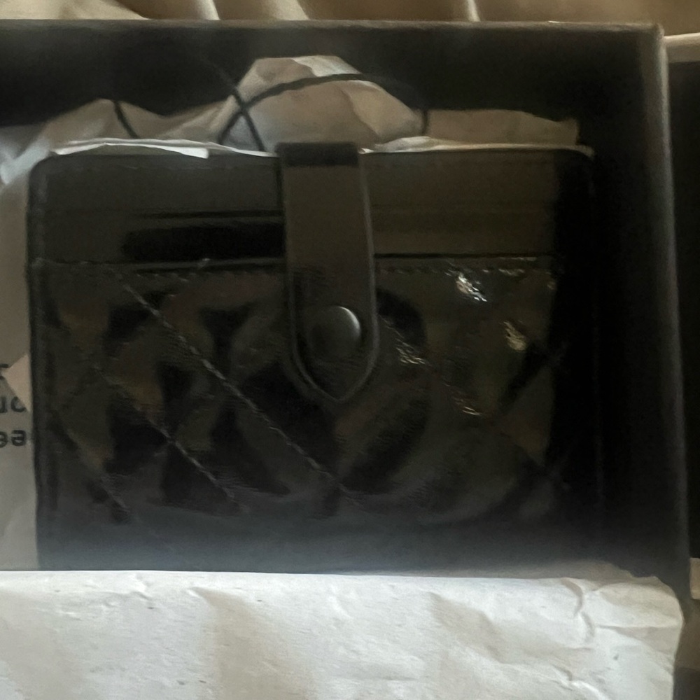 Kurt Geiger London Black Card Holder - Picture 2 of 5